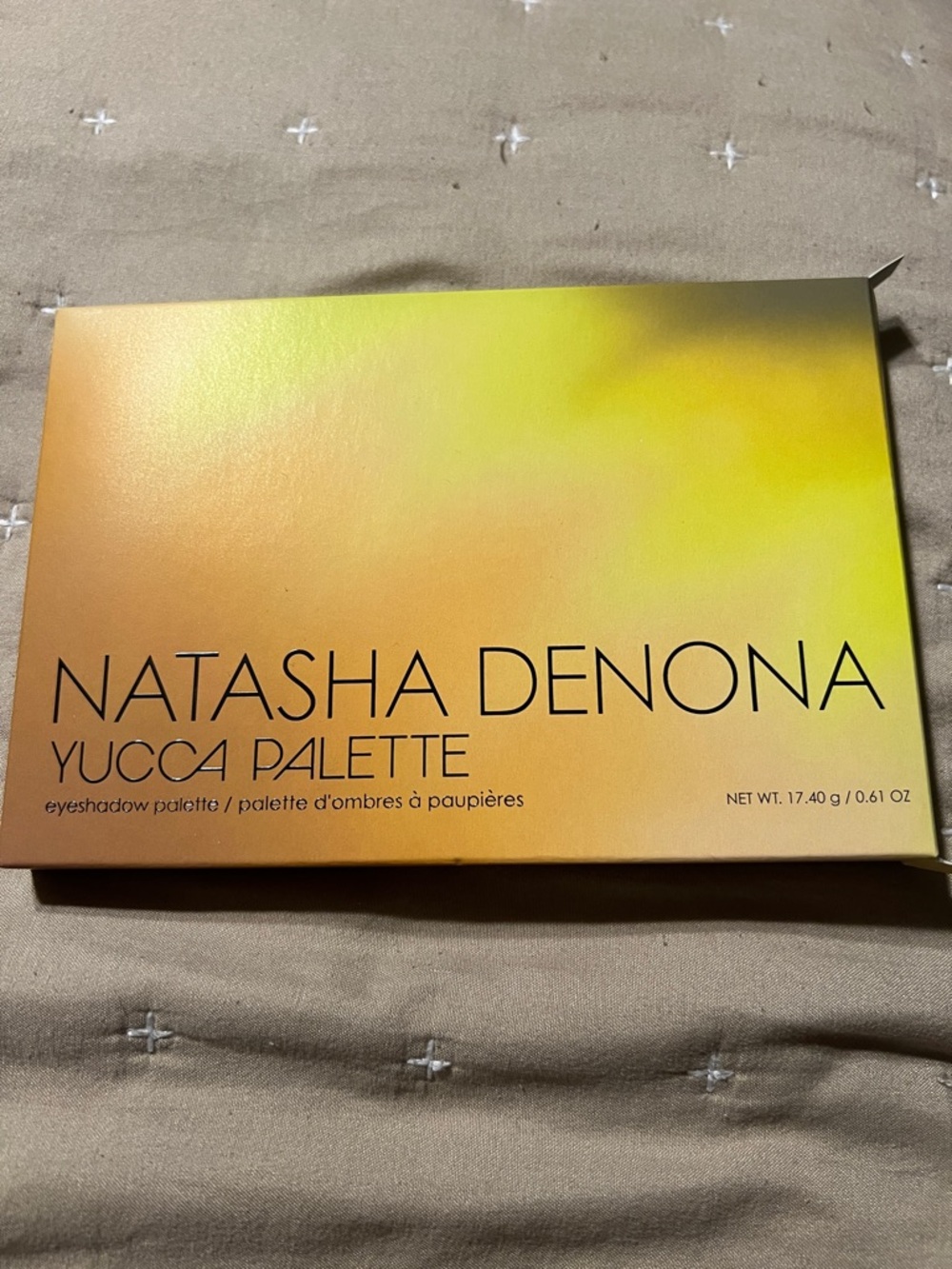 Natasha Denona Yucca Eyeshadow Palette - Yellow & Orange Gradient